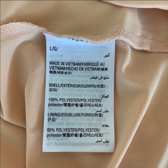 ALFANI colour blocked super tunic top lined red black ivory round neck large - Picture 6 of 7